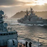 Alerta en la costa gallega: la Armada intercepta un convoy ruso y el motivo va mucho más allá de una simple travesía