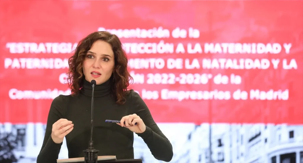 El impacto de la imputación de Zapatero sacude el tablero político español 3 Moncloa La presidenta de la Comunidad de Madrid, Isabel Díaz Ayuso (Fuente: agencias)