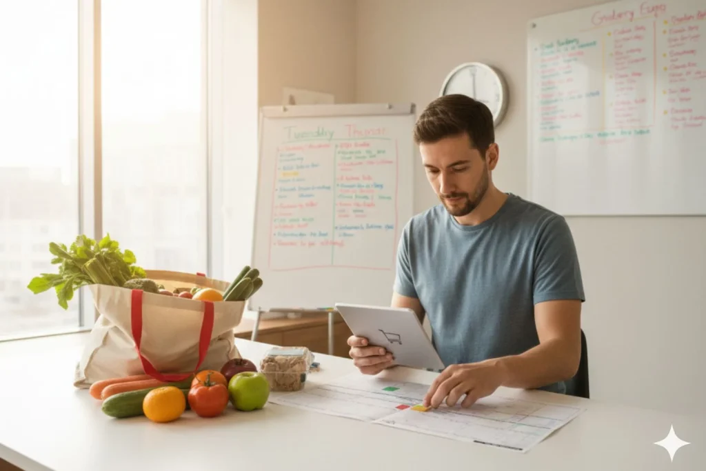 Planifica tus compras para mantener la disciplina