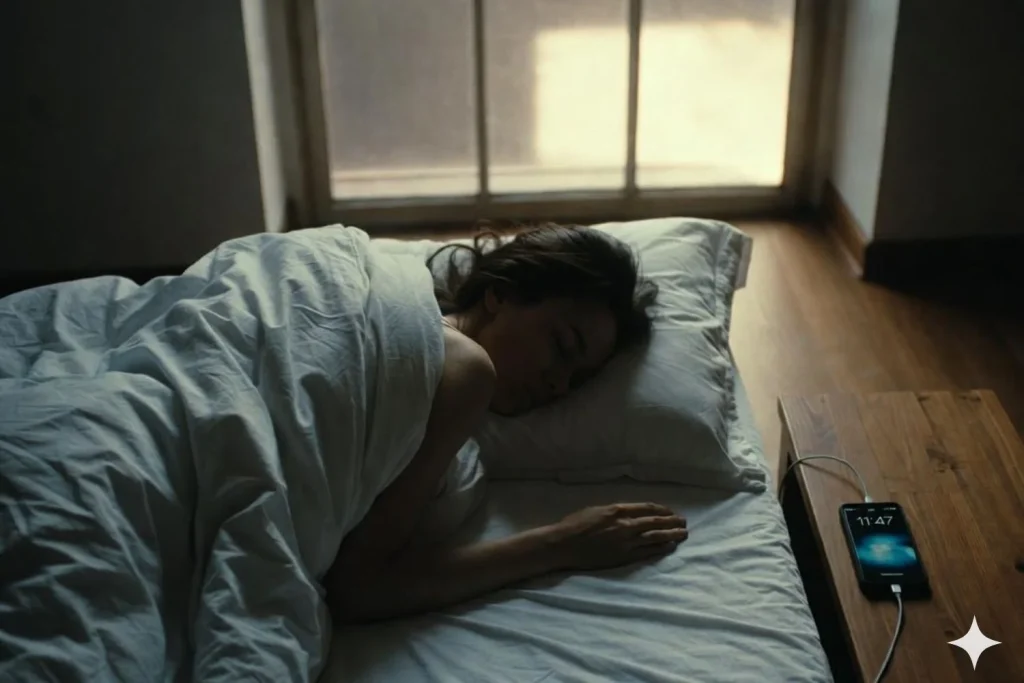 La luz del móvil confunde tu cerebro antes de dormir