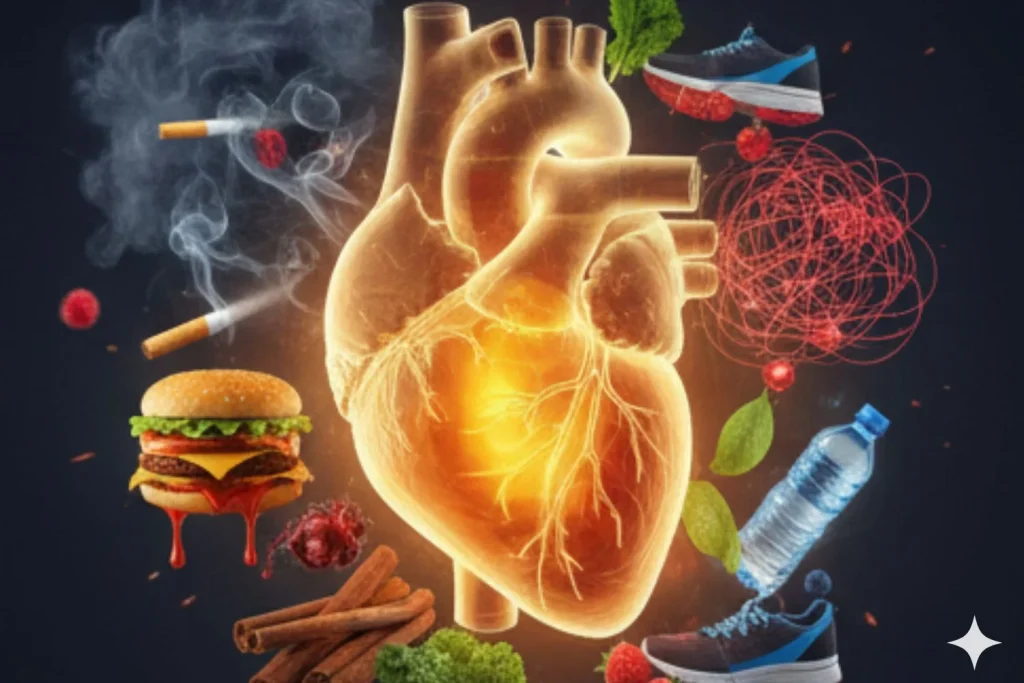 Estos hábitos aumentan el riesgo de infarto