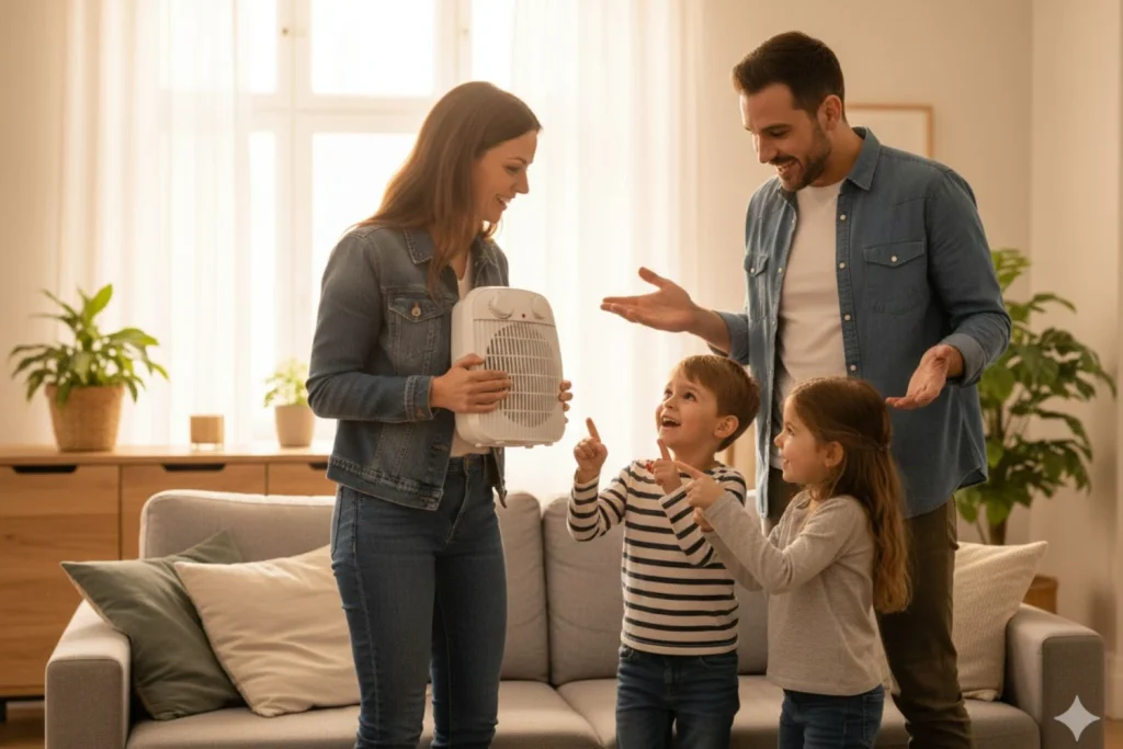 Este calefactor de Lidl ofrece eficiencia energética