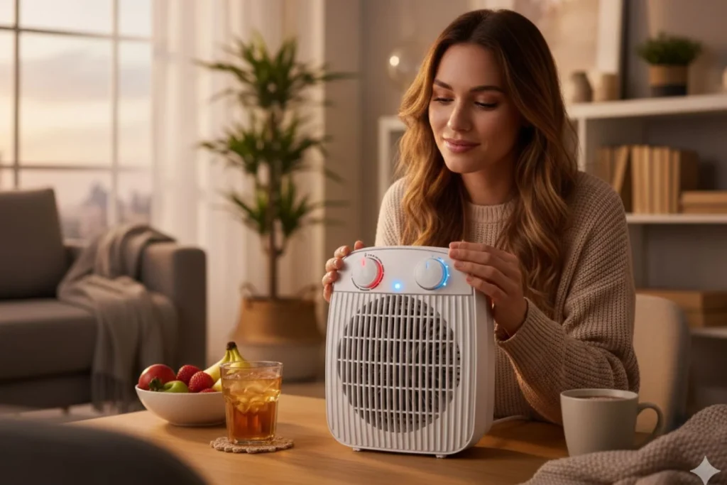 Regulación de temperatura y comodidad: el punto fuerte de este calefactor.