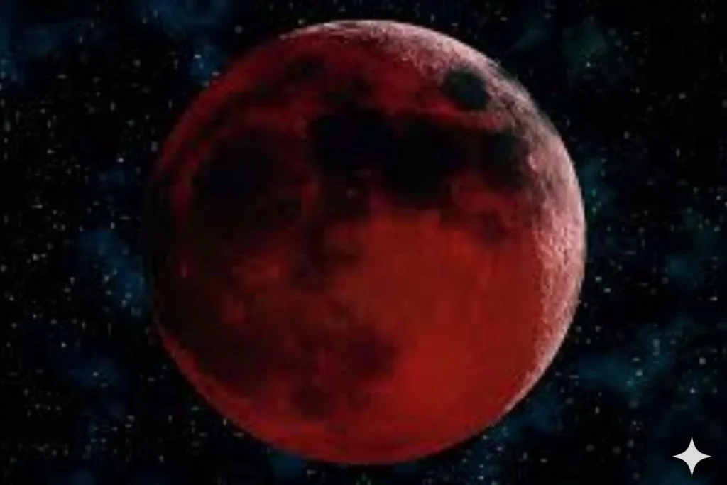El calendario astronómico abre con “luna de sangre”