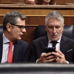 La Falange gana a Félix Bolaños en la Audiencia Nacional por el 20N