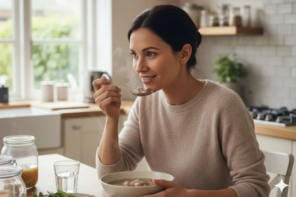 ¿Sirve o no el colágeno en polvo? Sofía Moncada, dermatóloga, rompe el debate y revela 5 claves científicas sobre su efecto antiedad 2 Moncloa ¿Cada cuánto puedes consumir este colágeno casero?