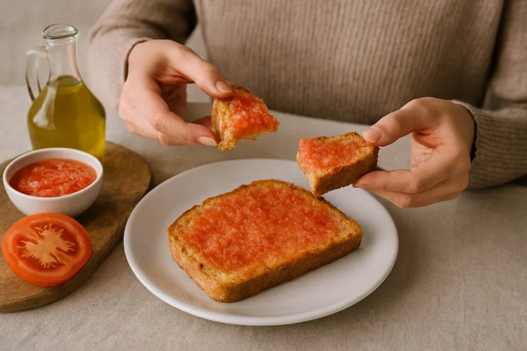 Estás comiendo pan mojado con tomate: el error de proporciones que te impide conseguir la textura de seda del restaurante