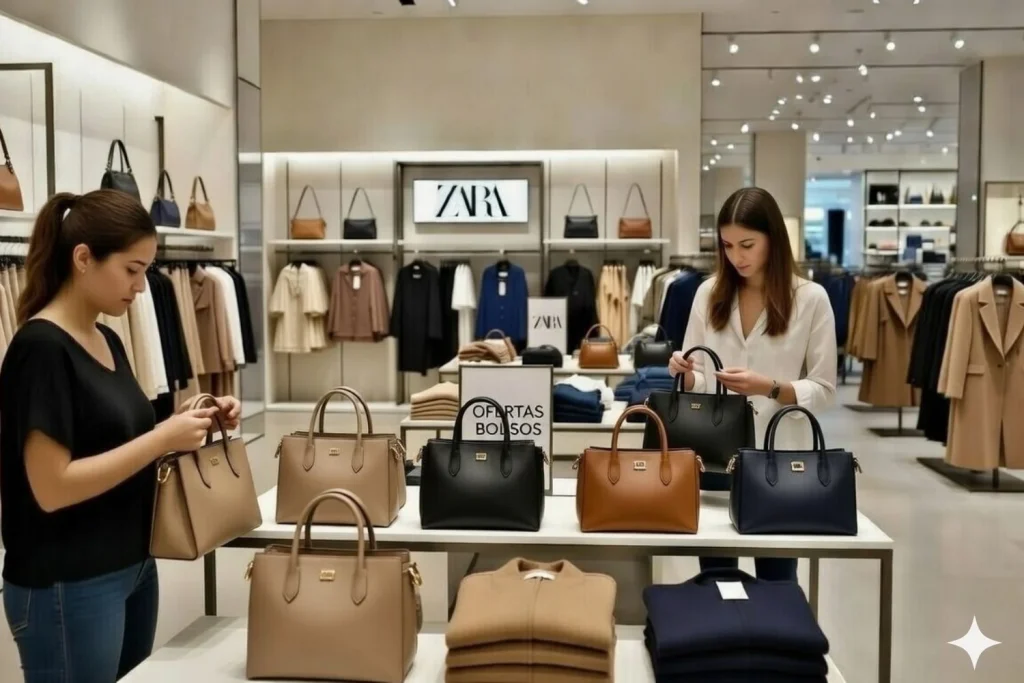 Zara lanza ofertas de hasta el 48% en prendas seleccionadas: las 5 más virales que renuevan los fondos de armarios para primavera 3 Moncloa Los bolsos de Zara que todas quieren