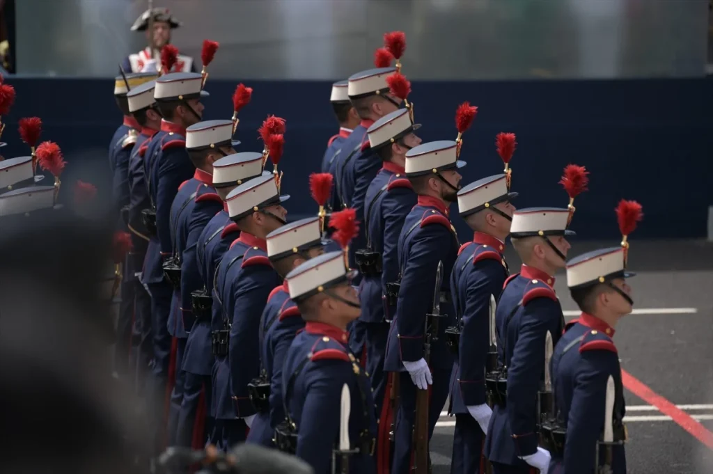 Desfile del Día de las Fuerzas Armadas 2025, a 7 de junio de 2025 (Fuente: Agencias)