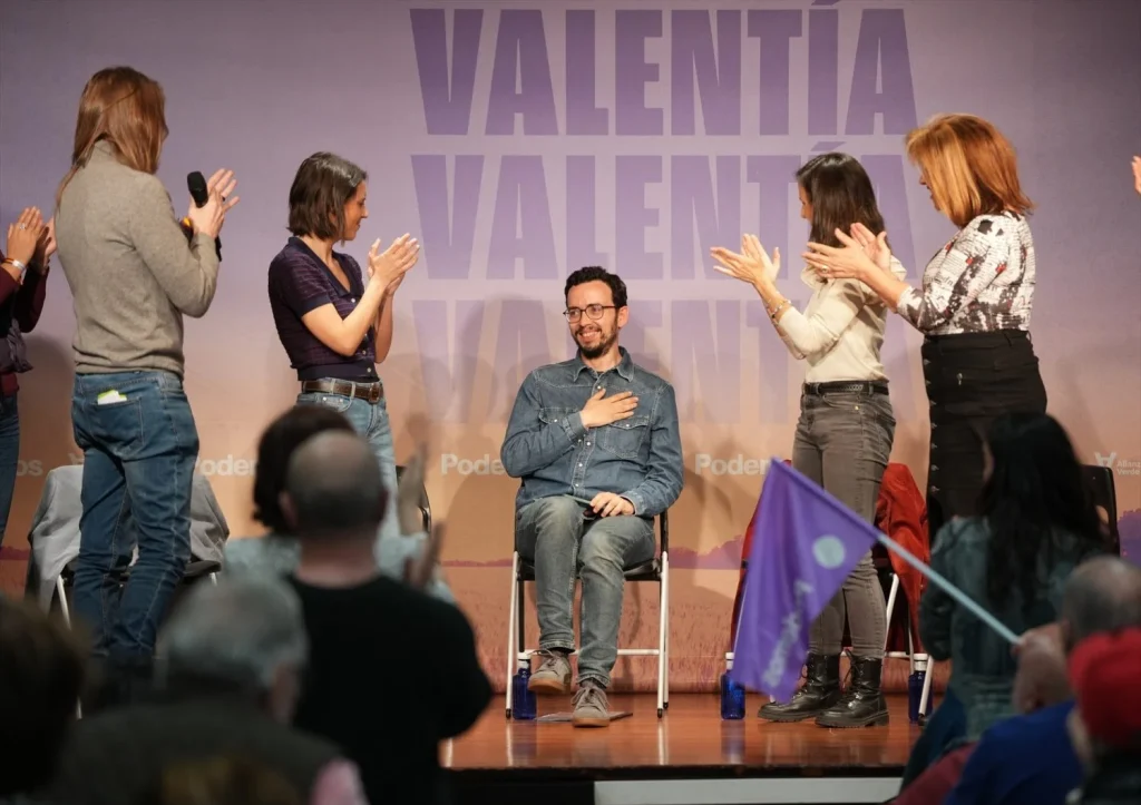 Génova celebra la victoria de Mañueco como un "impulso nacional" mientras Ferraz da por frenada su caída territorial 4 Moncloa EuropaPress 7364234 2i d secretaria politica podemos eurodiputada irene montero candidato Moncloa