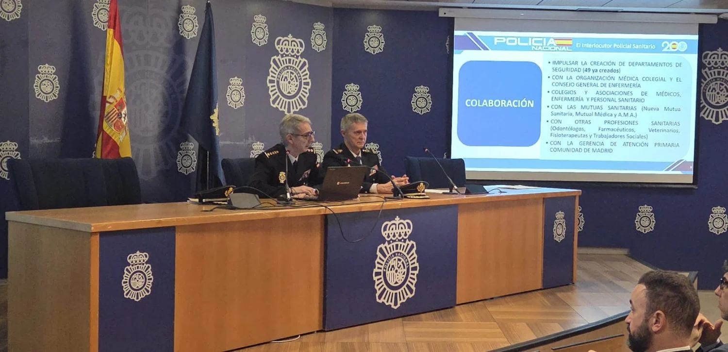 FOTO 2 (1) La Policía Nacional presenta datos de agresiones a sanitarios en España. POLICÍA NACIONAL