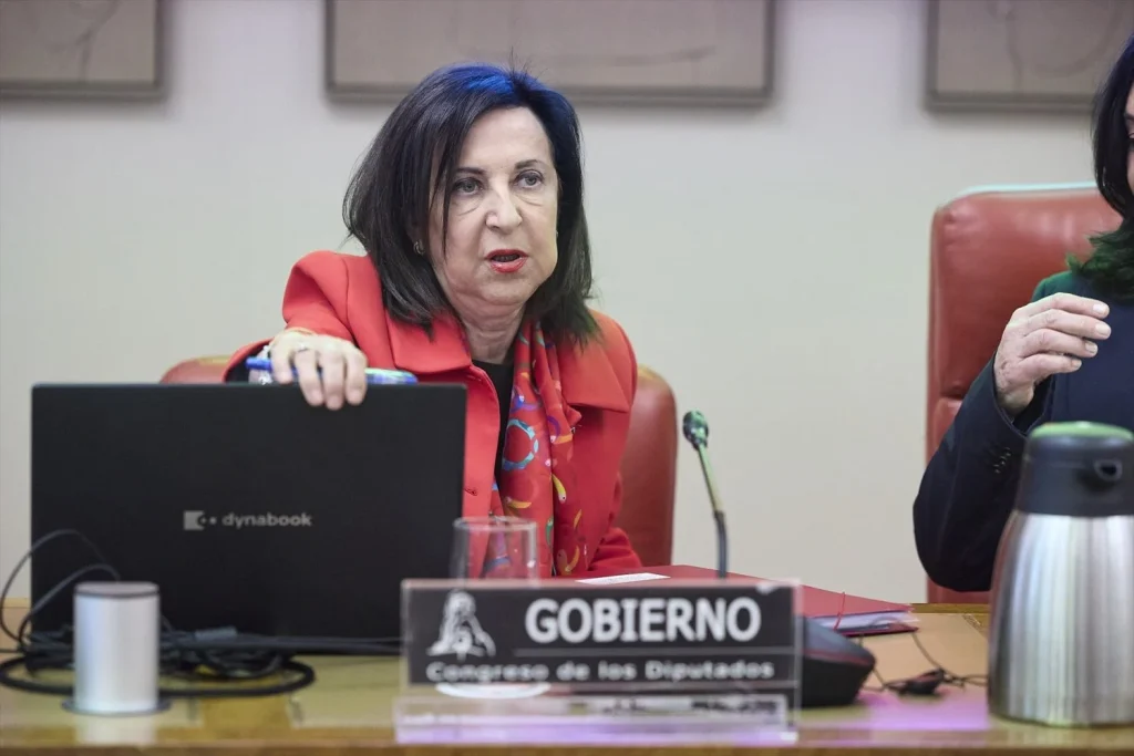 Pegasus: así espió Marruecos al Gobierno español y puso en riesgo información estratégica del Estado 1 Moncloa La ministra de Defensa, Margarita Robles, comparece ante la Comisión Mixta de Seguridad Nacional (Fuente: Agencias)