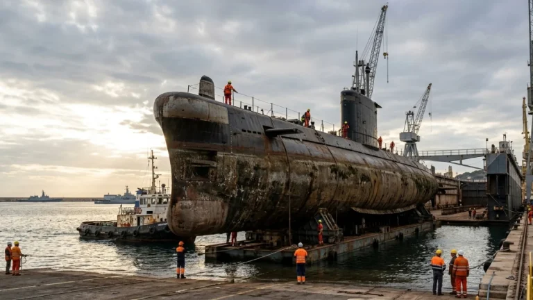 A subasta el submarino de Perejil: España vende el histórico Siroco (S-72) para su desguace