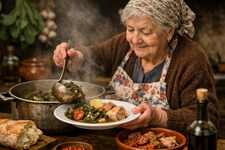 Echa esto al pan antes de freírlo: el secreto andaluz para la berza que ya no se hace
