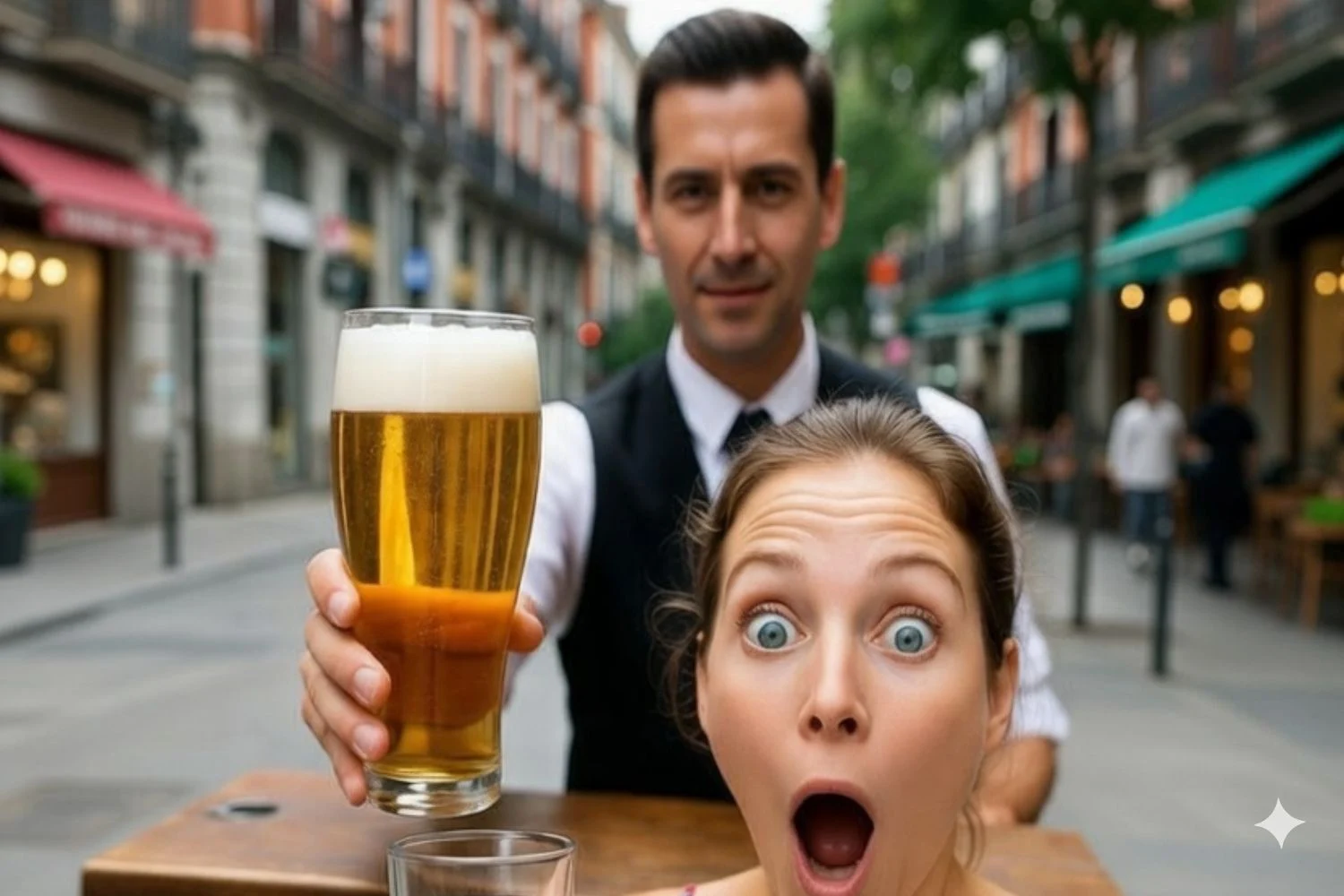 hoteleria-madrid-precios La hostelería de Madrid le da por la quijada a un turista con los precios: