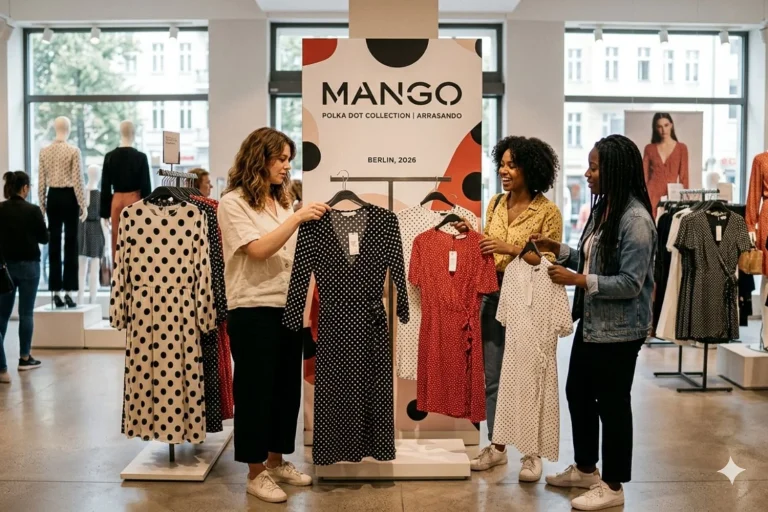 Cómo vestir elegante por 35,99 euros: los vestidos de lunares de Mango para la oficina