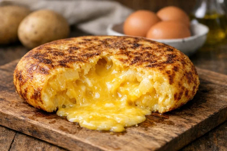 Olvídate de la clásica: la Tortilla de Betanzos se hace con este truco de temperatura para el huevo