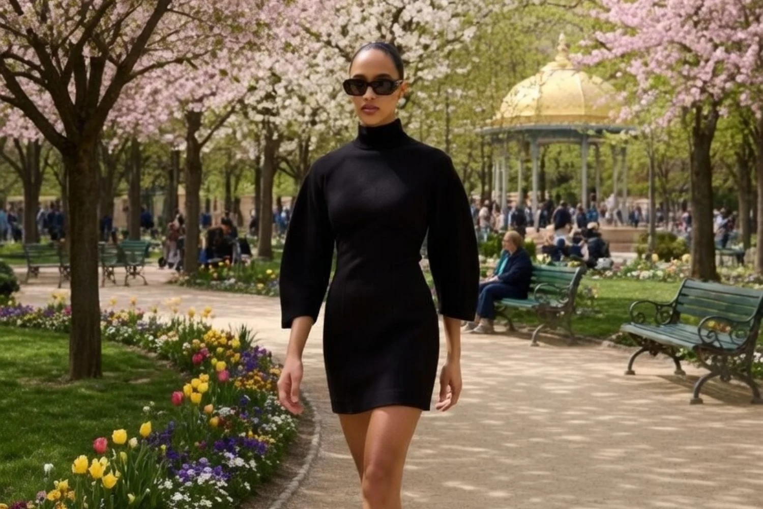 vestido-corto-zara-primavera El vestido corto de Zara de 20 euros que las madrileñas están usando para jubilar toda su ropa de primavera