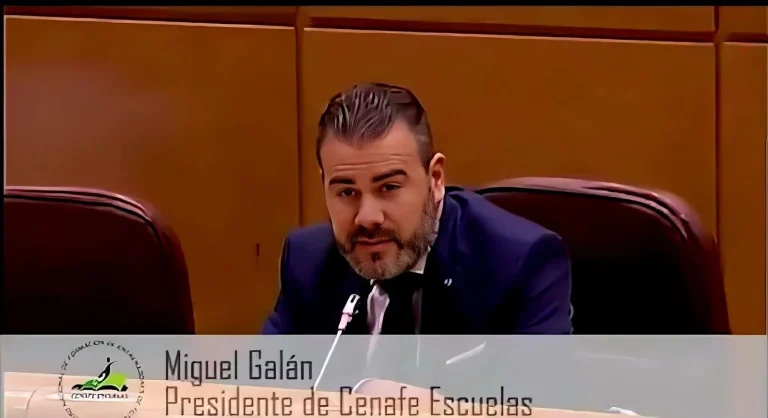Miguel Galán, de la Asociación Democracia y Transparencia en el Deporte. CEDIDA