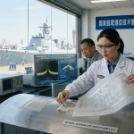 La tecnología 5G ultraligera con la que China está digitalizando sus buques de guerra es de papel