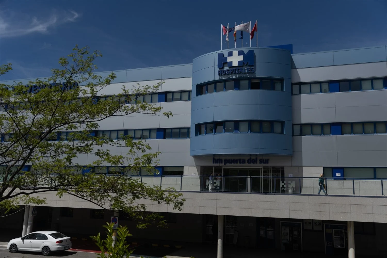 Fachada del Hospital Universitario HM Puerta del Sur (Fuente: Agencias)