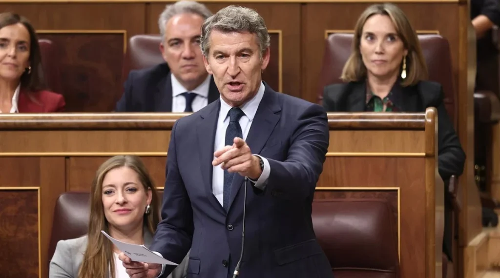 Feijóo acusa al Gobierno de amparar la corrupción tras la imputación de Zapatero 1 Moncloa Alberto Nuñez Feijóo, lider del PP. AGENCIAS