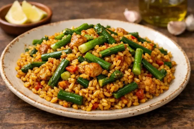 Alta cocina por 1 euro: el ingrediente secreto que transforma por completo tu arroz con ajetes
