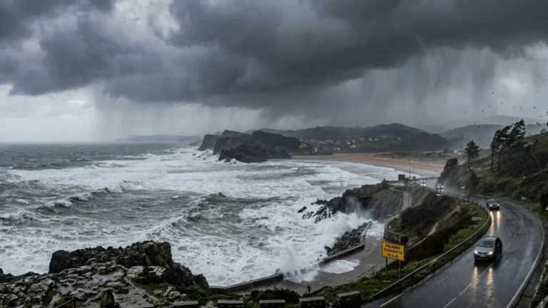 El calor no duró mucho: AEMET alerta la llegada de tormentas fuertes en estas zonas vulnerables