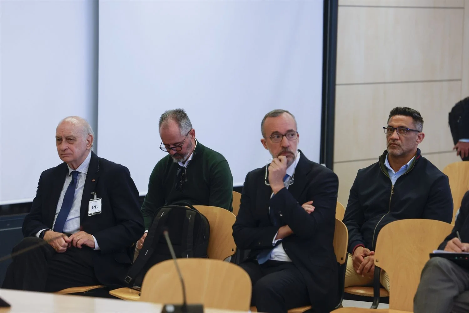 Algunos de los acusados en la causa Kitchen. EP