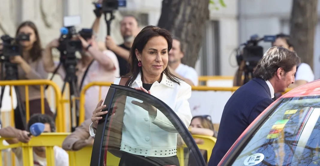 La expresidenta de ADIF, Pardo de Vera, abandonado el Supremo tras declarar en el Caso Ábalos. EP