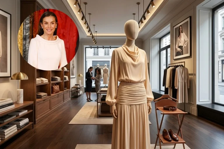 Reina Letizia estrena vestido y Massimo Dutti no tardó en recrearlo: el 'clon' que las 'working girl' están agotando