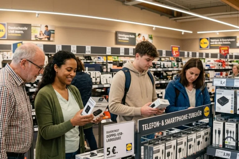 Lidl tiene el cargador USB doble que agota existencias: el 'gadget' de 5 euros que carga tu móvil en tiempo récord