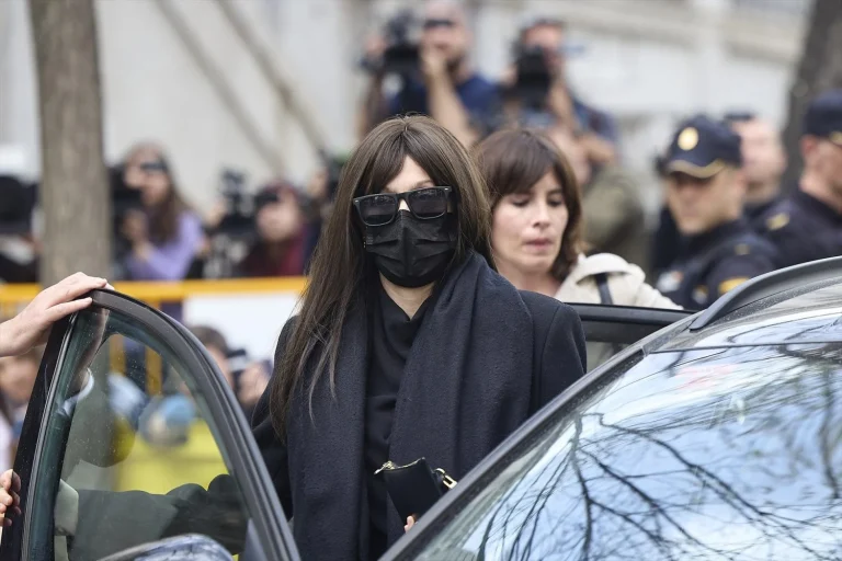 Jésica Rodríguez a su salida del Tribunal Supremo.EP