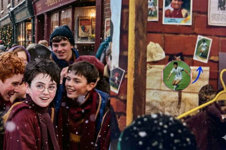 La serie de Harry Potter dispara la nostalgia por los 90: así es la inusual aparición de Diego Maradona