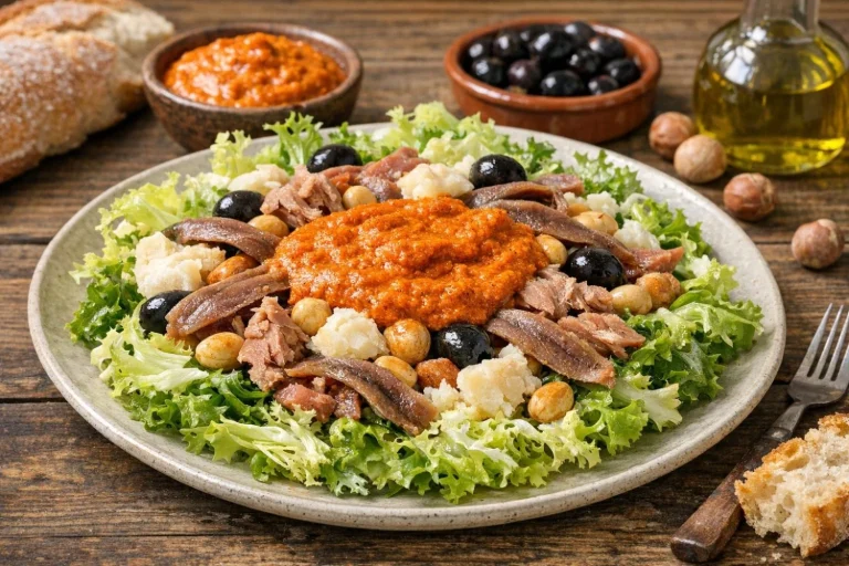 Xató con salsa romesco de autor: el orden de los ingredientes en el mortero que nadie te cuenta.