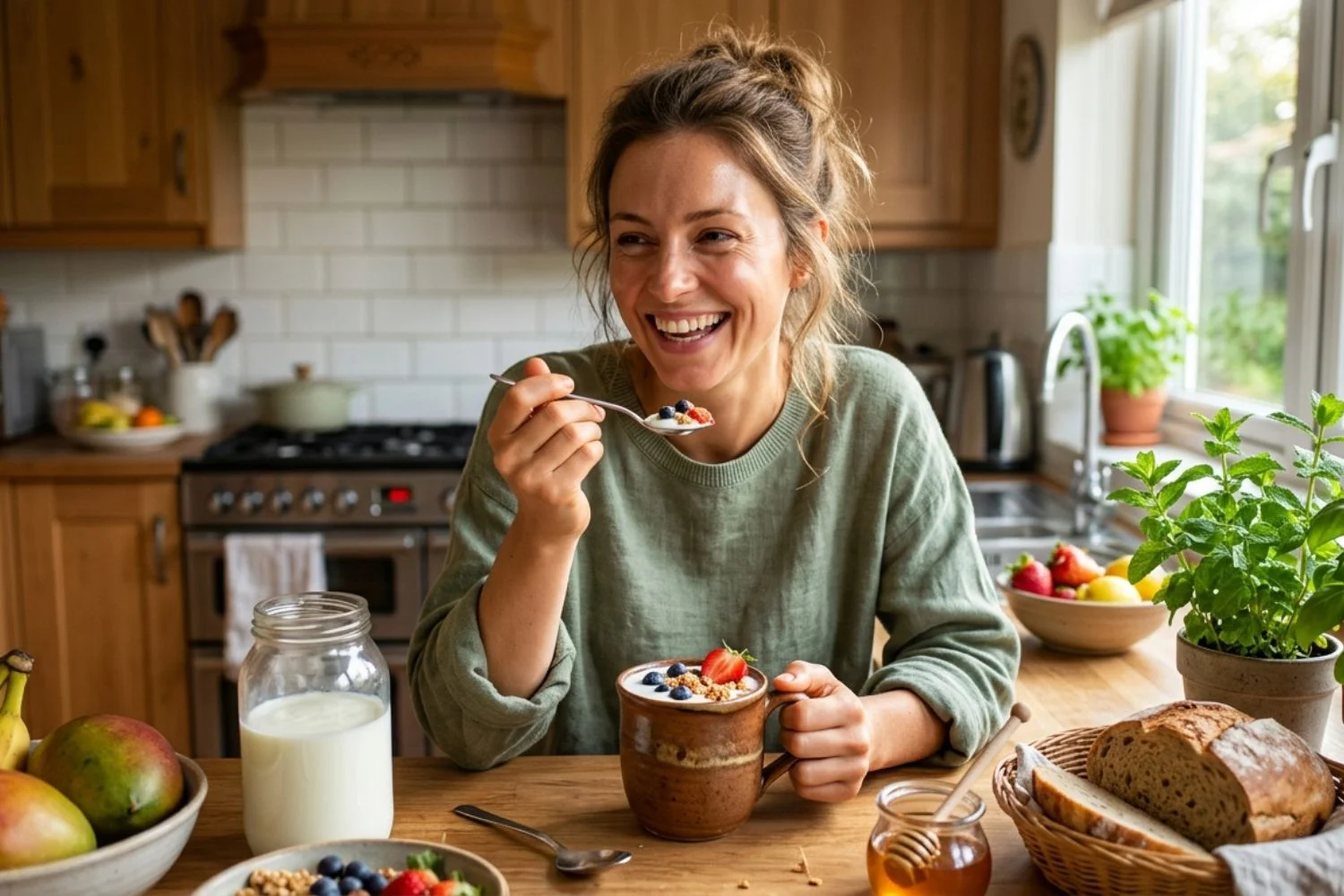 yogur-digestion-kefir-mercadona Olvida el yogur para regular la digestión: el kéfir de Mercadona lo supera 5 veces más en probióticos