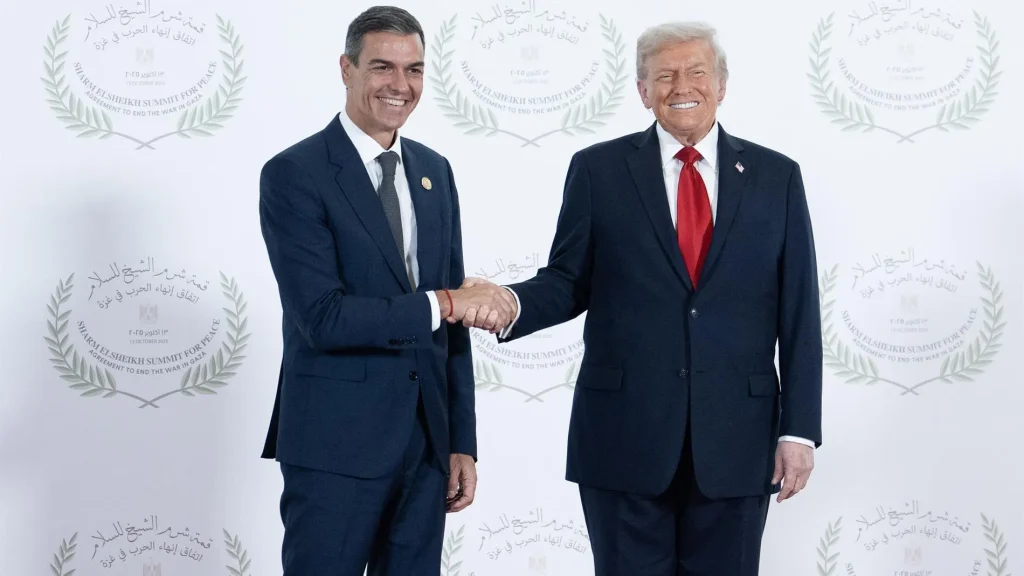 Benjamín León, embajador de EEUU: "Las bases de Rota y Morón dependen de Trump" 3 Moncloa Sanchez Vs Trump Moncloa