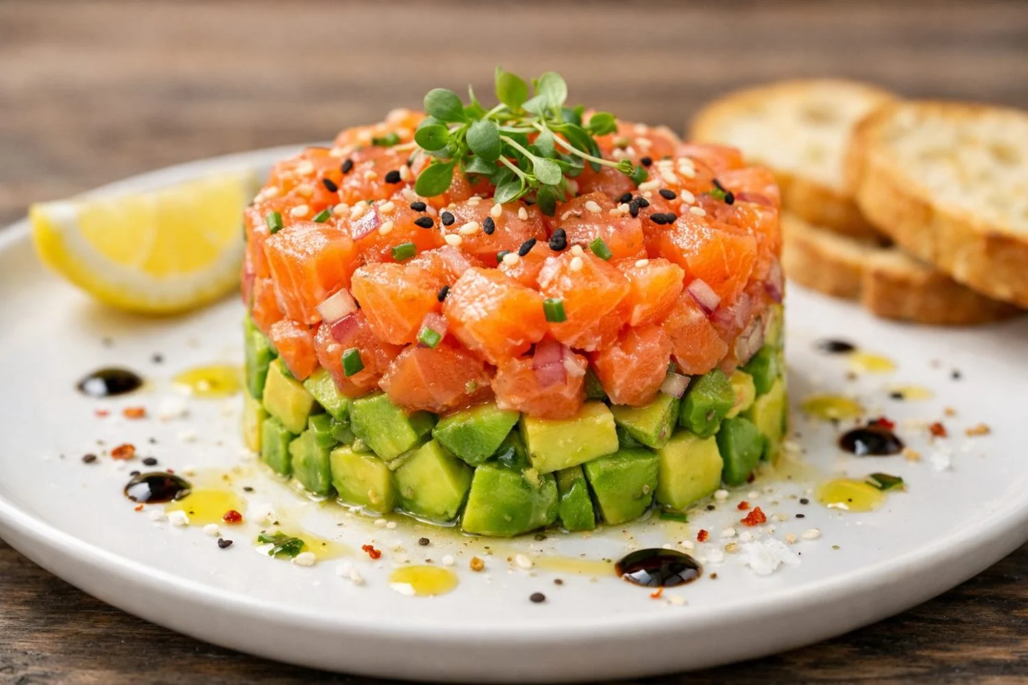 ¿Invitados a cenar? Prepara este tartar de salmón y aguacate con el corte japonés que cambia por completo su sabor ¿Invitados a cenar? Prepara este tartar de salmón y aguacate con el corte japonés que cambia por completo su sabor