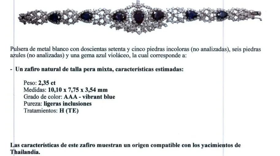 Captura de pantalla 2026-06-12 a las 22.07.47 Una de las joyas de Zapatero incautadas en su caja fuerte. MONCLOA
