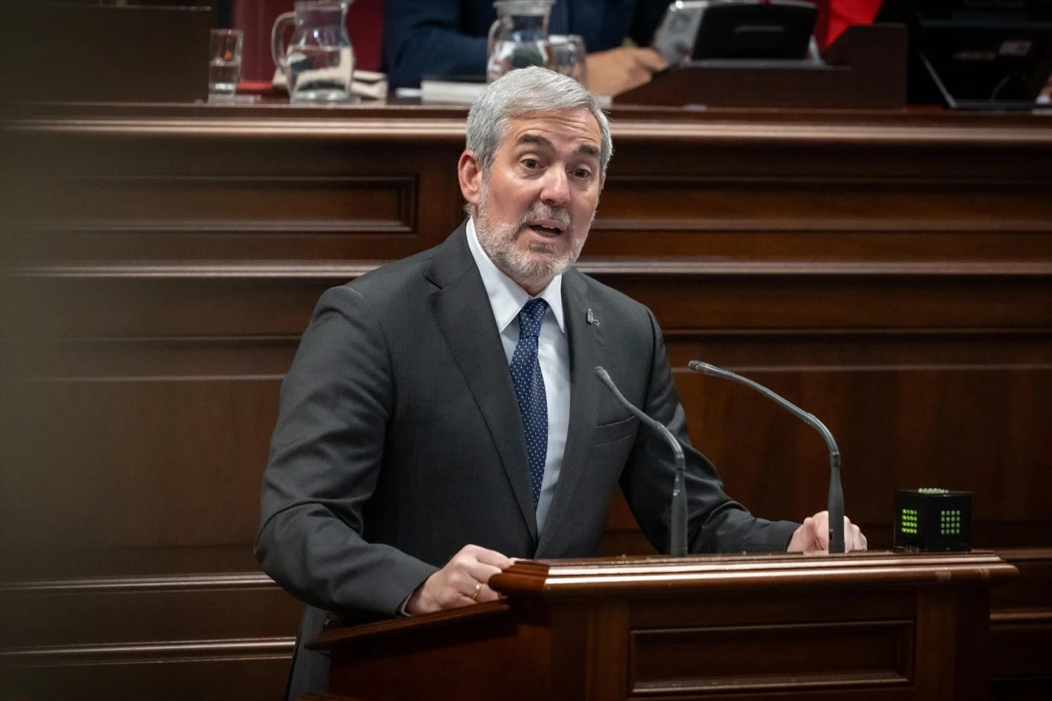 7519324_presidente_canarias_fernando_clavijo_interviene_pleno_parlamento_canarias Fernando Clavijo, presidente de Canarias. EP