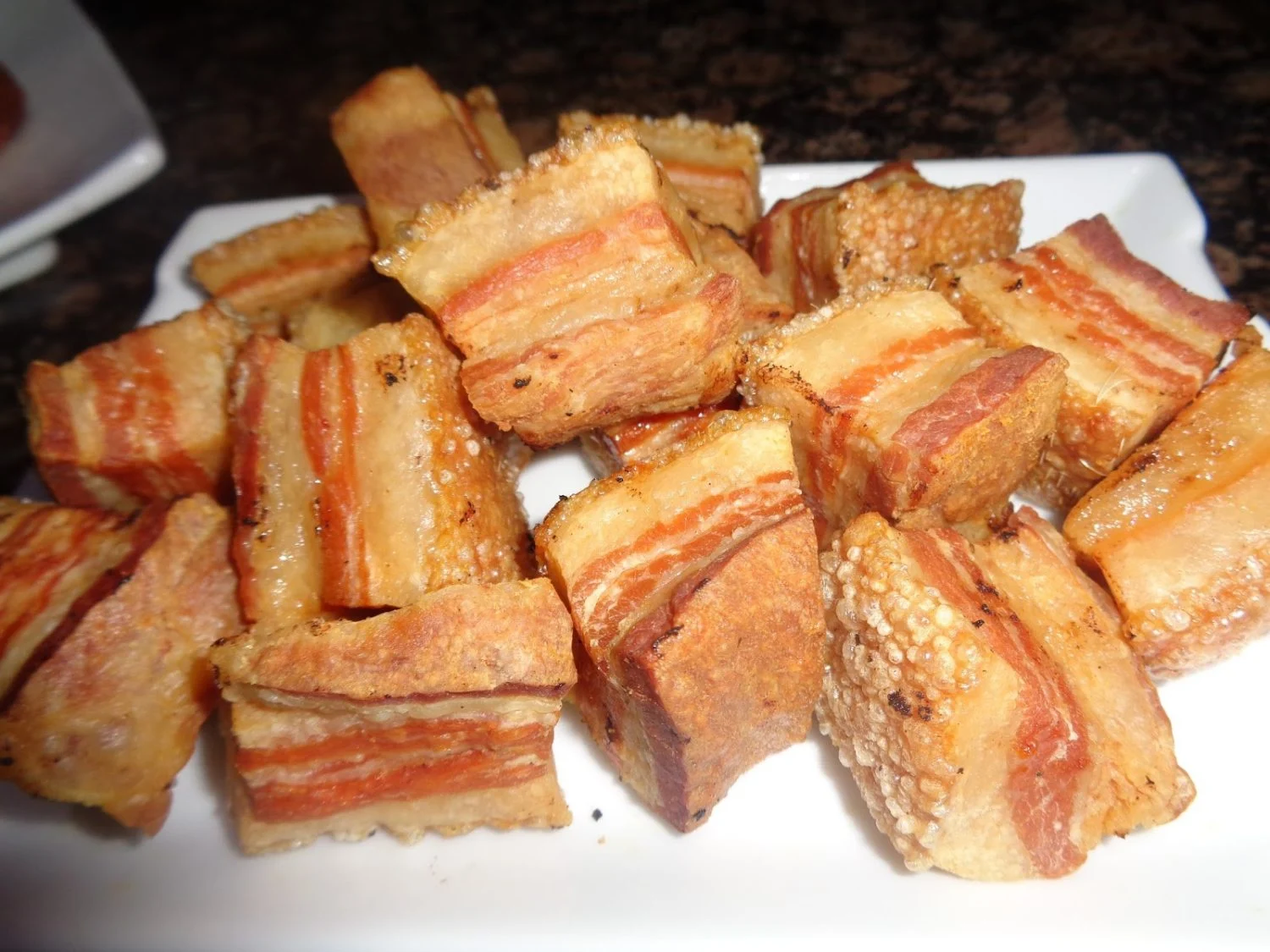Torreznos de panceta en adobo 4