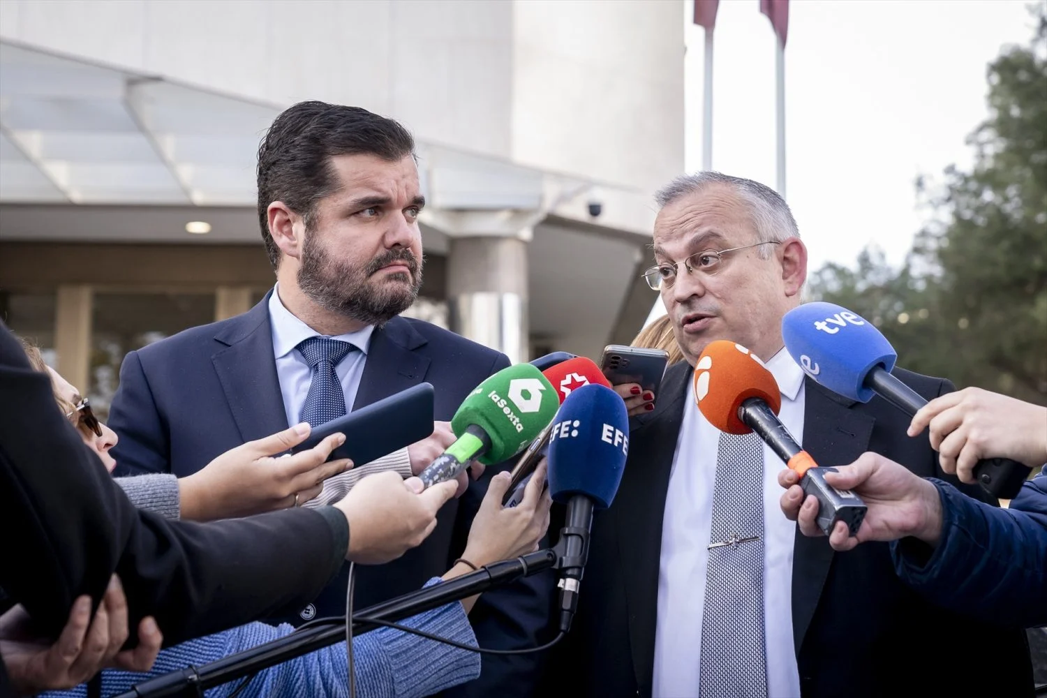d_politico_iustitia_europa_luis_maria_pardo_abogado_hazte_oir_javier Luis Pardo de Iustitia Europa y Javier María Pérez-Roldán de Hazte Oír. EP