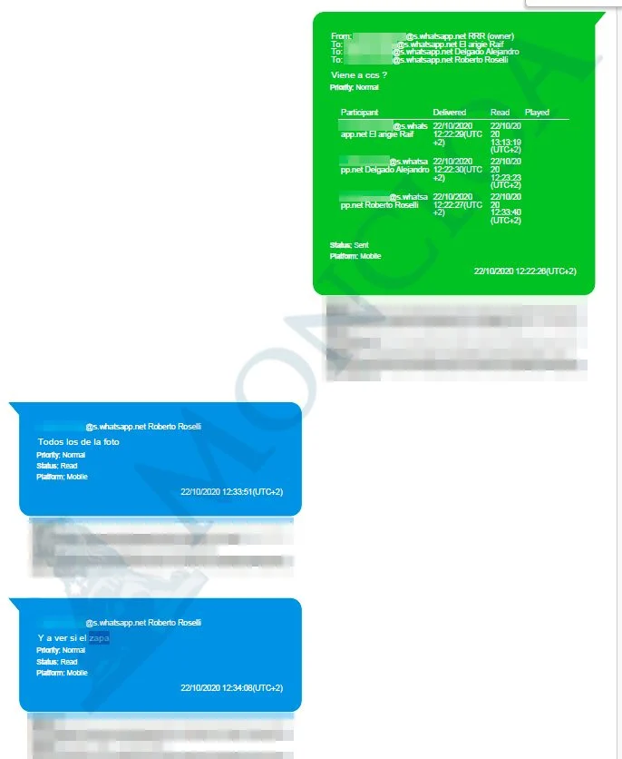 Los chats del Caso Zapatero: "Si quiere comer que nos mueva el expediente dentro de la Sepi" 10 Moncloa plus ultra 16 Moncloa