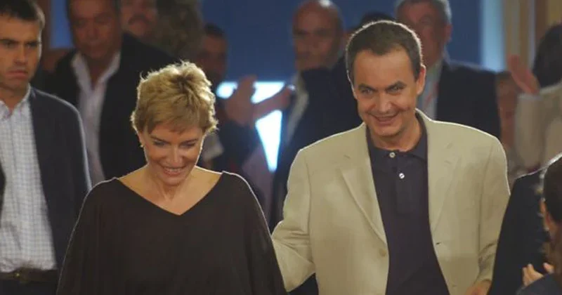 presidente_gobierno_zapatero_saluda_sonsoles_espinosa_esposa José Luis Rodríguez Zapatero y su esposa Sonsoles Espinosa en una foto de archivo. AGENCIAS