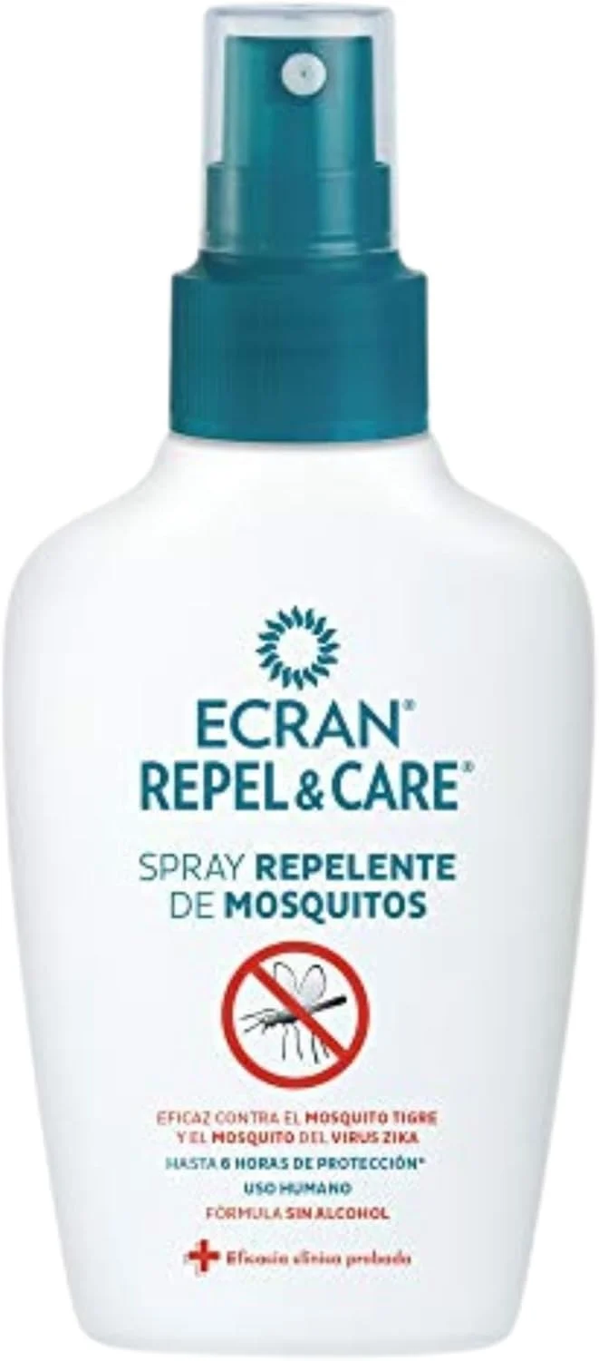 Mejores productos para evitar picaduras de mosquitos este verano (por menos de 20 € en Amazon) 11 Moncloa Ecran Repel Care, Spray Repelente de Mosquitos sin Alcohol