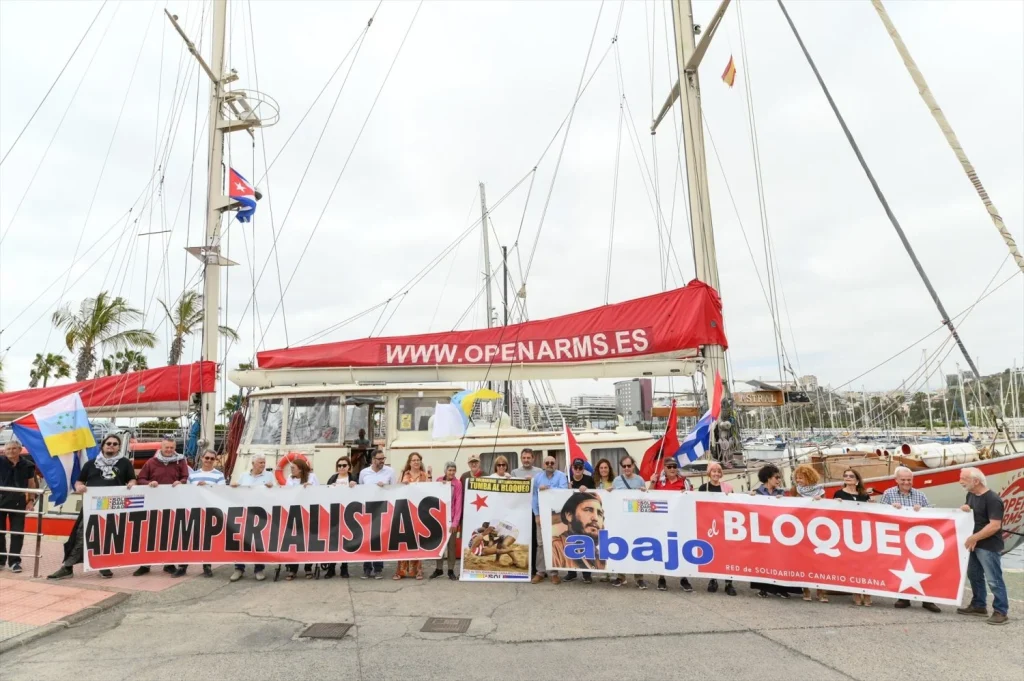 Open Arms con ayuda humanitaria para Cuba (Foto: Europa Press)