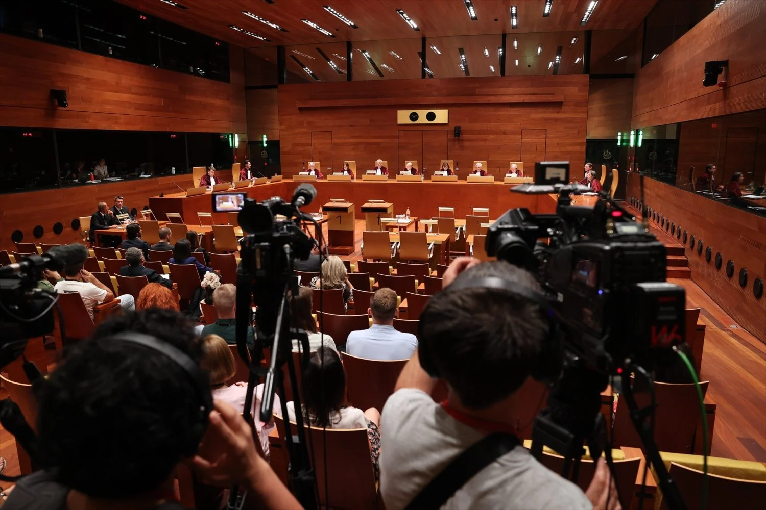 s_7667487_tribunal_justicia_union_europea_tjue_dicta_sentencia_ley_amnistia_16_julio El tribunal de la UE que ha avalado la amnistía. EP
