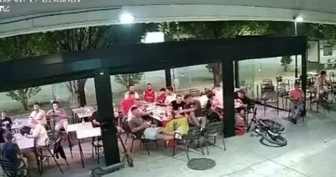 militares navarra El grupo de militares agredidos en Navarra. AGENCIAS