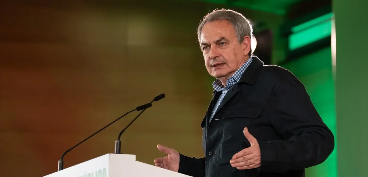 El expresidente del Gobierno José Luis Rodríguez Zapatero El expresidente del Gobierno José Luis Rodríguez Zapatero. Foto Europa Press