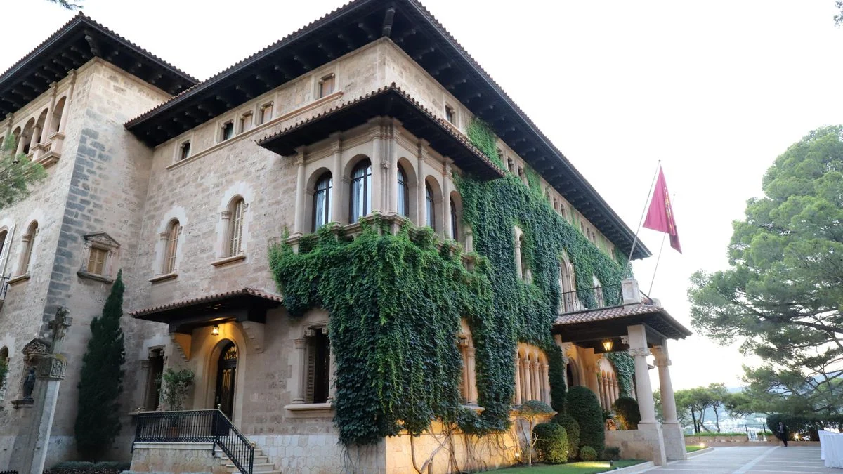 El palacio de Marivent El palacio de Marivent